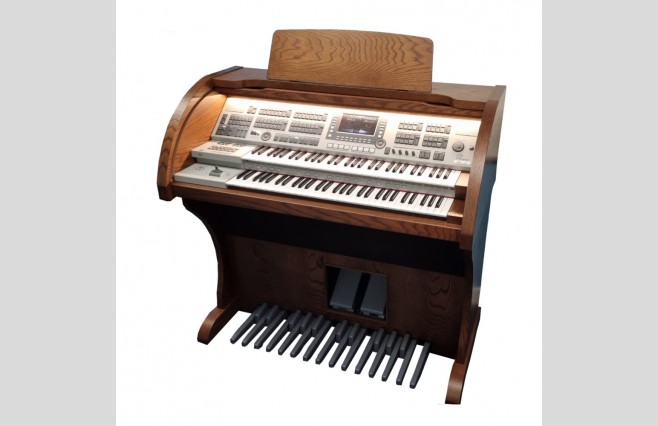 Ringway Maestro Mahogany Organ Budget Price Bargain, Used (SN:GENUOR) - Image 1